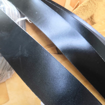 H family black BOX belt strip leather men and women diy leather goods first layer leather handmade belt leather shoulder strap