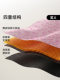 Outdoor Travel Yoga Mat 2026 New Model Lunch Break Mat Thin Portable Professional Non-Slip Natural Rubber Women's Mat