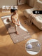 Yoga Mat, Natural Rubber, Non-Slip, Professional Women's Fitness, High-End Coconut Shell Fitness, Home Soundproofing and Shock-Absorbing Pu Floor Mat