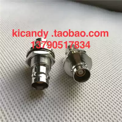 Three-axis three-card BNC-KKY with nut fixed 1533B bus straight-through dual-pass connector RF connector