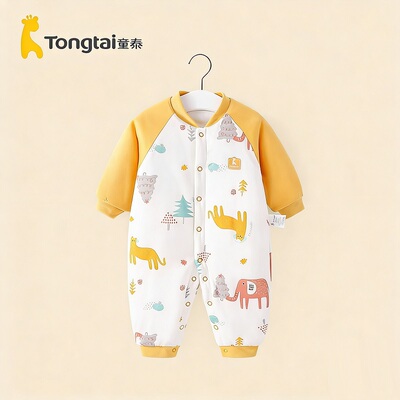 童泰婴儿连体衣加厚冬季