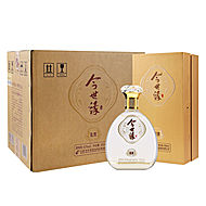 今世缘礼赞42度浓香白酒500ml*4瓶整箱