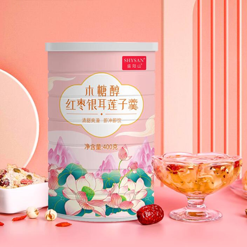 木糖醇红枣莲子银耳羹冲泡即食营养早餐代餐食品速食冲饮