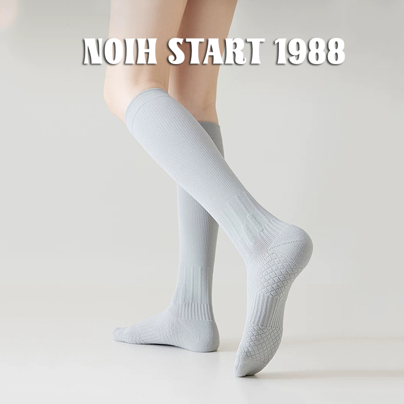 Japan's Noih Professional Solid Color Summer Sports Compression Calf Socks for Yoga, Running, and Cycling, Anti-Slip Muscle Compression Socks Japan's Noih Professional Solid Color Summer Sports Compression Calf Socks for Yoga, Running, and Cycling, Anti-Slip Muscle Compression Socks