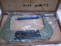 Second-hand inventory Upper volume outer diameter micrometer 150-175*0 01mm Old Shanghai Guilin engraved line micrometer spiral