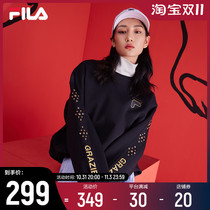 FILA Fila pullover sweater loose womens 2021 spring new casual sweater fashion sports pullover women