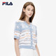 FILA Women's Knitted Sweater 2022 Autumn Simple, Elegant, Comfortable, Lightweight and Loose Knitted Cardigan Top