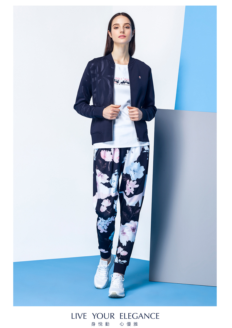 FILA Fila nữ áo khoác mùa xuân mới đan đồng phục bóng chày áo khoác thể thao nữ | 26733774 quần áo thể thao lining