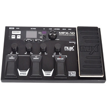 NUX electric guitar digital integrated effect Mfx10 with drum machine guitar effects to send luxury gift package