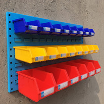 Tool Hanging Plate Hook Square Hole Plate Louver Parts Box Hanging Rack Material Rack Screw Box Rack