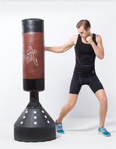 Boxing sandbag tumbler vertical sucker sandbag solid Sanda Muay Thai training adult fitness equipment home