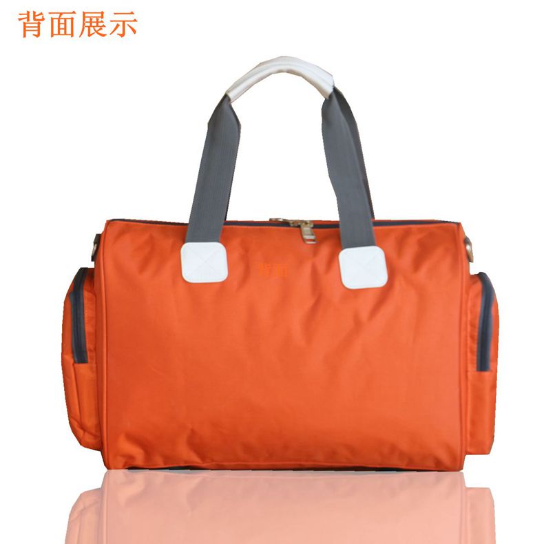 Túi du lịch Hàn Quốc công suất lớn túi du lịch di động nữ túi hành lý có thể được nạp với túi quần áo túi du lịch nam không thấm nước túi du lịch