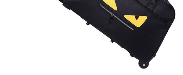 Mới xe đẩy túi nhỏ quái vật nữ túi xách du lịch túi nam lên máy bay không thấm nước công suất lớn túi duffel sinh viên - Túi du lịch túi đựng đồ cá nhân