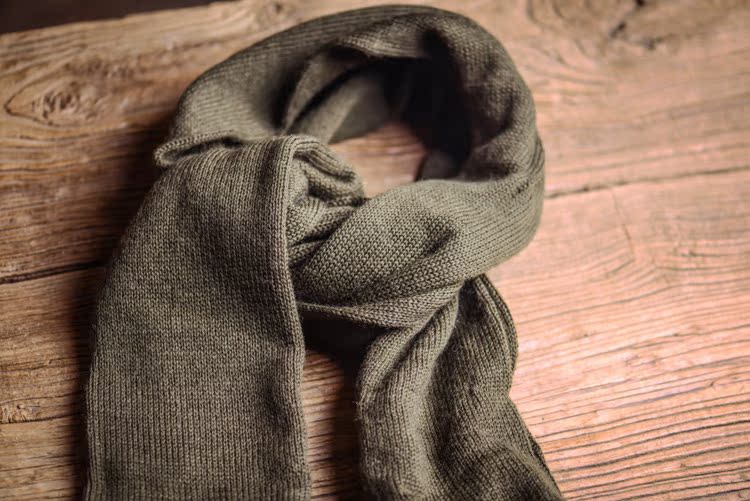 Mỹ phiên bản quân sự 100% len đầy đủ retro khăn cổ điển dệt mùa đông ấm áp chống fan hâm mộ xe tải quân sự bộ sưu tập khăn trùm đầu đi phượt