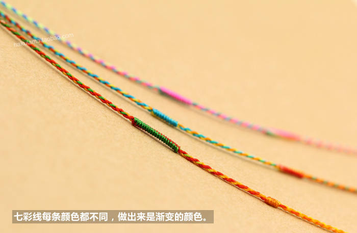 Phong cách dân tộc phổ biến thủ công tùy chỉnh "ngày tưởng nhớ" rất tinh xảo Kim cương 0,8mm thắt nút bốn sợi dây mắt cá chân - Vòng chân vòng chân nhảy múa