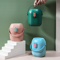 Calorie protein powder box Portable fitness supplement Sports shaker cup Storage tank Funnel dispensing storage box