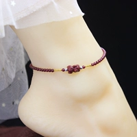 Bluster Garnet+貔貅 стиль (цепочка голеностопного сустава)