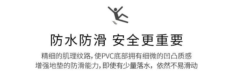 Thảm sàn nhà bếp PVC có thể được chà sàn dài nhà chống trượt chống thấm dầu chống thấm thảm cửa nhà - Thảm sàn thảm bếp 3d