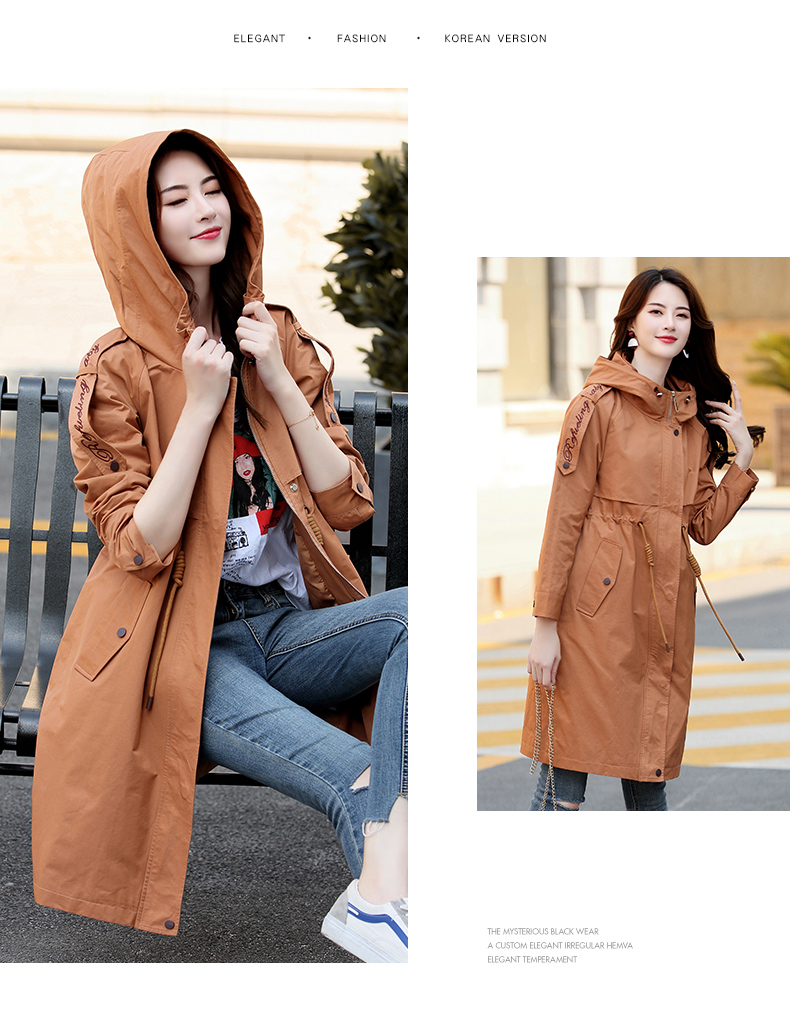 Trench pour femme en Coton en Coton - Ref 3225663 Image 20