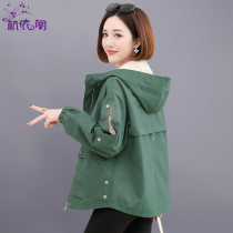 Coat Women's Short 2022 New Women's Spring and Autumn Top Loose Versatile Casual Temperament Autumn and Winter Windbreaker Jacket