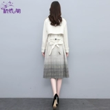 Элитный длинный плащ, осенняя куртка для отдыха, средней длины, премиум класс