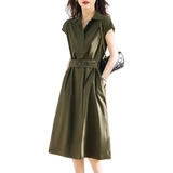 Летняя рубашка, небольшой приталенный изысканный корсет, юбка для отдыха, подходит для подростков