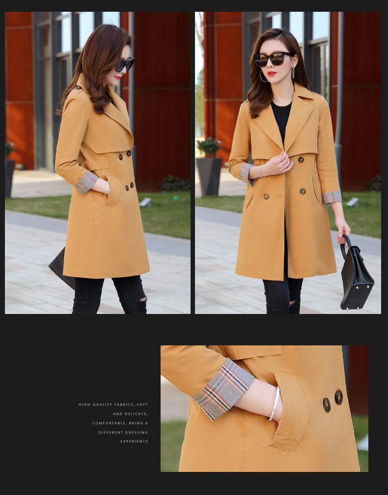 Trench pour femme en Coton - Ref 3226633 Image 30
