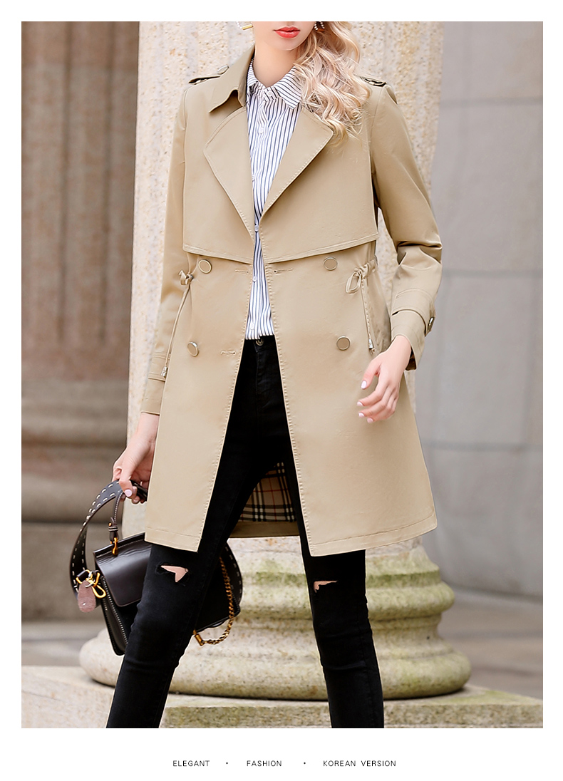 Trench pour femme en Coton - Ref 3226808 Image 22