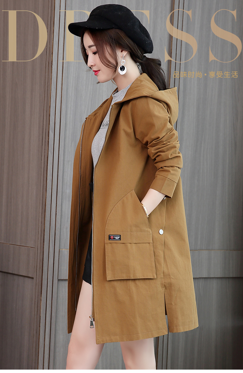 Trench pour femme en Coton - Ref 3226488 Image 7