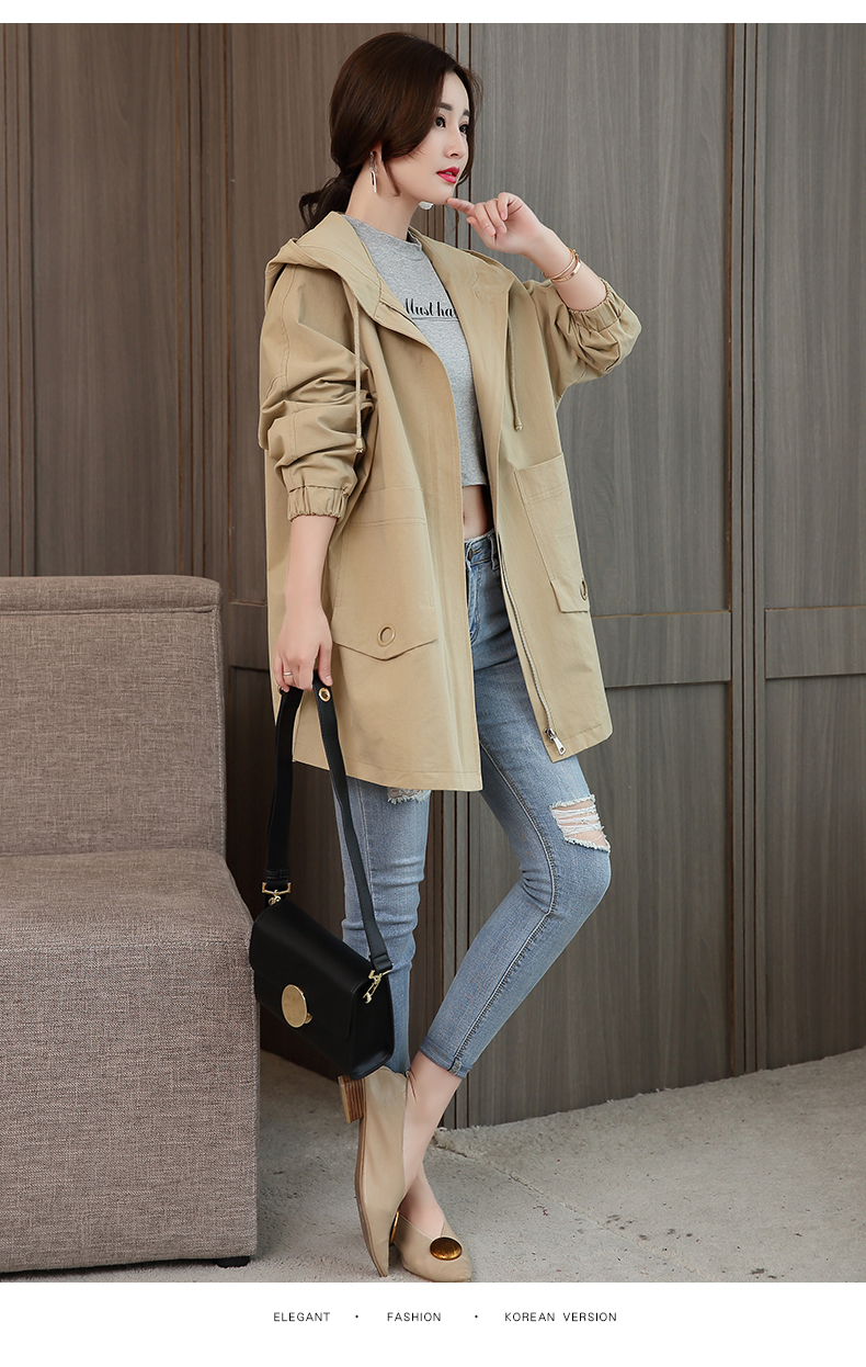 Trench pour femme en Coton - Ref 3226954 Image 8