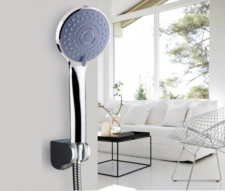 Bathing rain shower head hand-held rain shower water heater bathing Hans three-speed large water flower umbrella universal