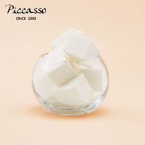 Korean piccasso White 4-angle latex sponge 6 soft Q-bomb natural Service touch clear natural concealer