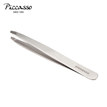 Korea PICCASSO German stainless steel eyebrow pliers eyebrow eyelash tweezers makeup beauty tool