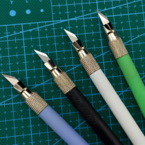 Taiwan Jiuyang pen knife 303 small black engraving knife rubber seal novice carving knife rubber brick model water mouth knife