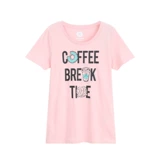 Летняя модная хлопковая футболка с коротким рукавом