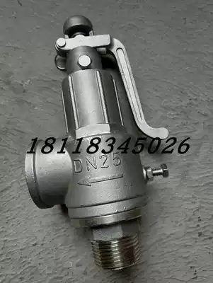 A28W-16P 304 stainless steel handle steam spring safety valve DN10 15 20 32 25 40 50