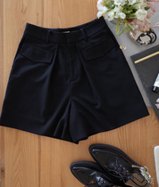 LunaMade paper man fine work cut Italy imported twill fabric display slim 100 lap suit shorts