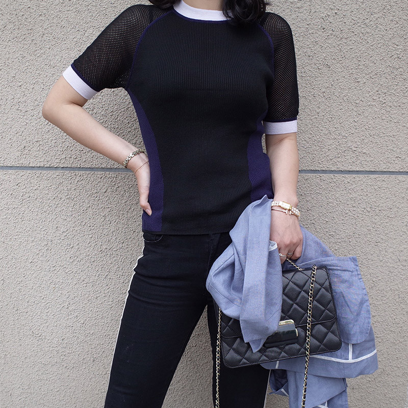 LunaMade limited high-end good version stickers but thin and cool and comfortable Italian 60 silk T-shirts do not help