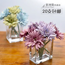 European style oil painting Single Gerbera Gerbera flower Beauty Chrysanthemum floor flower arrangement Simulation flower Silk flower Decorative flower Fake flower