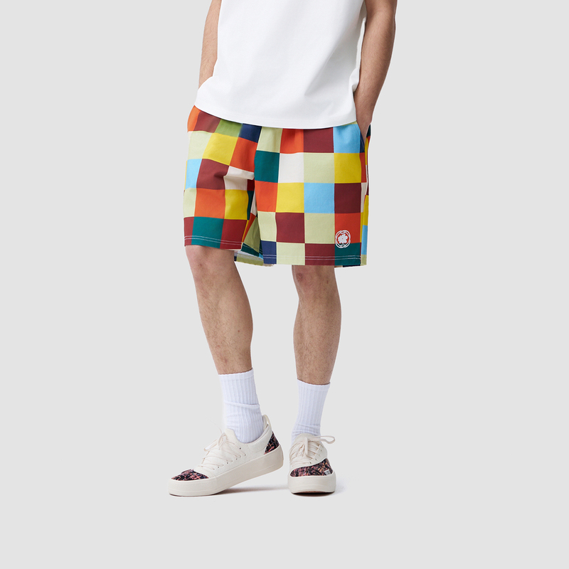 Procity Colorful Plaid Shorts Unisex 2026 New Model Cao Fang Sports Casual Loose Breathable Pants Procity Colorful Plaid Shorts Unisex 2026 New Model Cao Fang Sports Casual Loose Breathable Pants