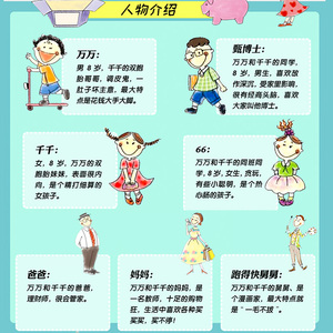 少儿财商绘本全8册儿童绘本幼儿园老师推荐3-4-6-8岁儿童财商启蒙教育绘本9-12岁小学生学理财的书钱从哪里来儿童理财书籍