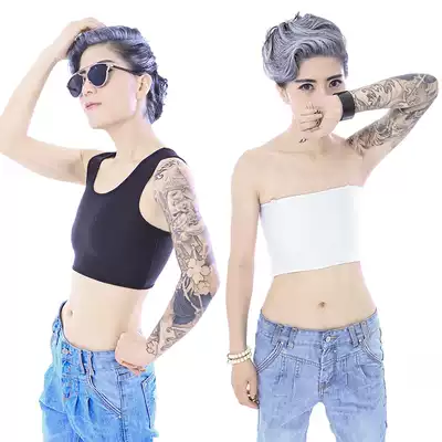 les t corset chest short bandage no bandage chest neutral vest