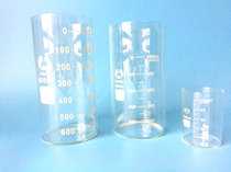 Spot glass without mouth beaker no guide nozzle beaker flat beaker 100 600 800ml high temperature resistant