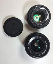 RICOH RICOH XR RIKENON 28mm F2 8 Green P 50mm F1 7 PK Port Lens