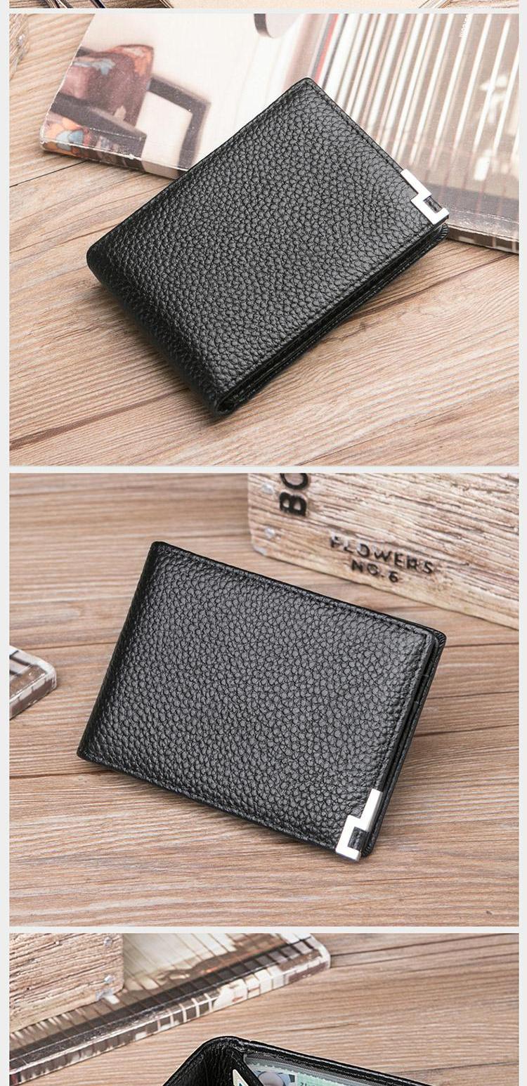 Giấy chứng nhận giấy phép lái xe của DUCHY Dickey bằng lái xe ví giấy chứng nhận gói kinh doanh nam lớp da bò siêu mỏng shop bán túi đeo chéo nữ
