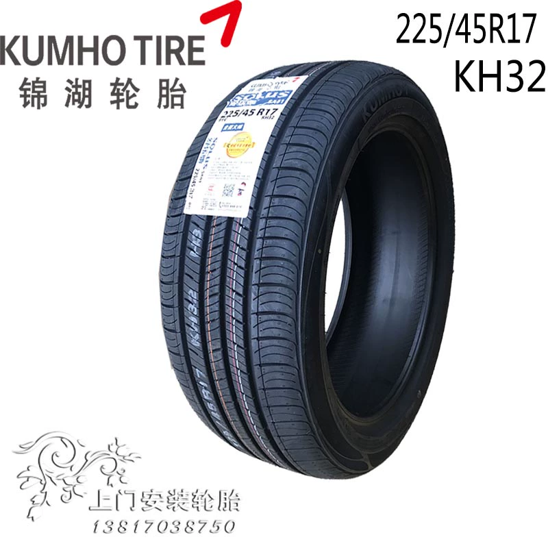 Lốp Kumho 225 / 45R17 91V SA01 KH32 Thích nghi với Volkswagen Golf Peugeot Hyundai - Lốp xe lốp ô tô giá rẻ