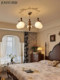 French Mid-Century Style Bedroom Chandelier American Retro Vintage 2026 New High-End Room and Dining Room Lighting Fixtures