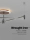 2026 Rocking Arm Walnut Wood Pendant Light Restaurant Lamp Creative Personality Bar Counter Modern Minimalist Mid-Century Style Guangdong Zhongshan