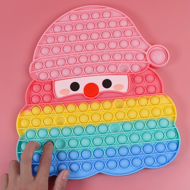 Силиконовая пища, Pop it, интеллектуальная радуга игрушка
