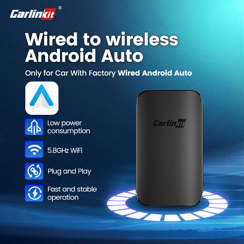 Новый автомобиль smart Android car navigation портативный беспроводной Android auto box новинка 2022 года Изображение 1